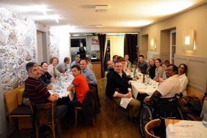 Community dinner at the 2nd OMNeT Community Summit 2015 in Zurich